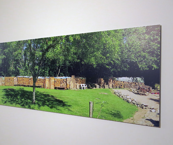 Installation show Ligne de Terre