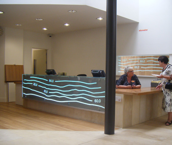 Creswell reception desk