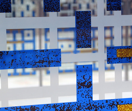 Detail of the Gloucester Docks balustrade