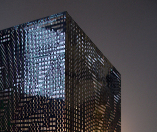 Shadow Hut at an angle